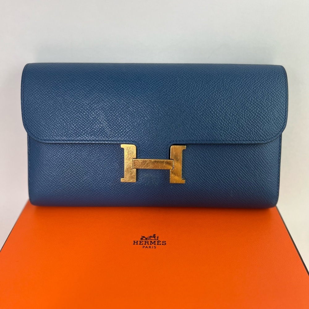 SOLD‼️ Hermes Constance Epsom Long Wallet